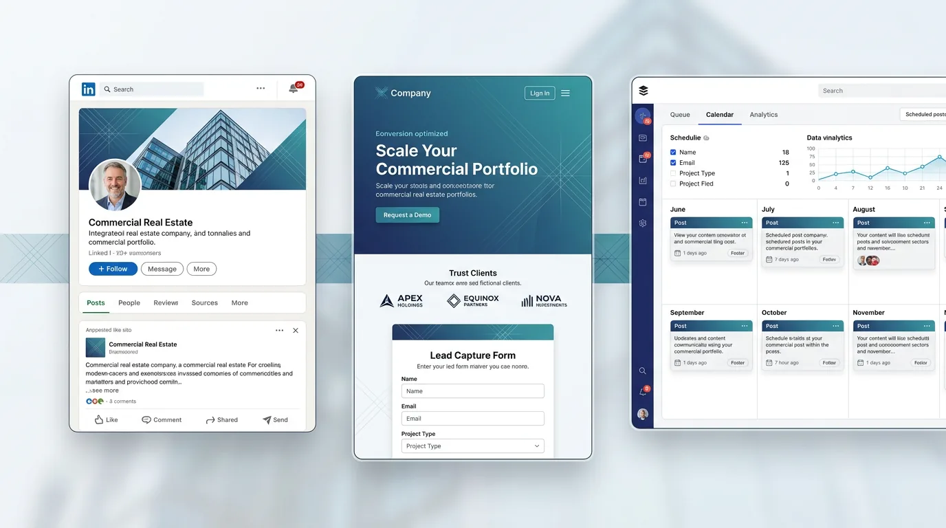 Das KX-Digital-Start-System: Social-Media-Profile, automatischer Content-Kalender und conversion-orientierte Website auf einem gemeinsamen Markenkern
